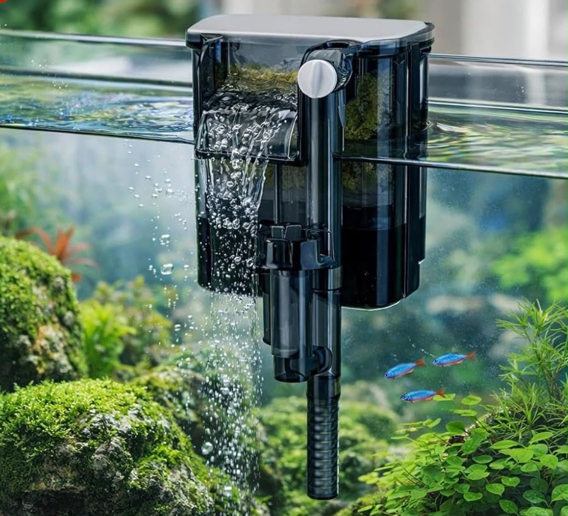Advanced aquarium filtration system used at Blue Orbit facility